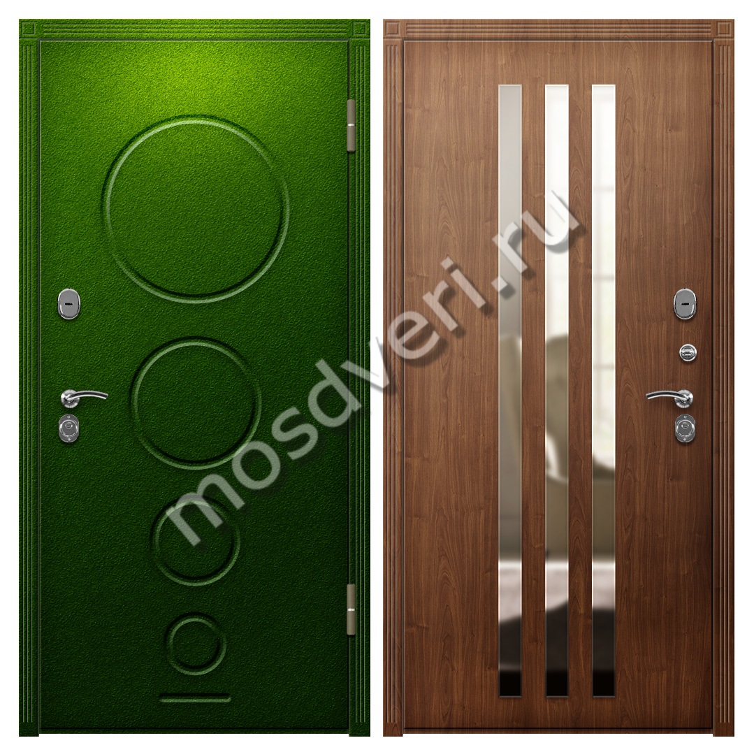 Дверь металлическая со стеклом и терморазрывом TD-73 - купить от производителя Мосдвери Дверь металлическая со стеклом и терморазрывом TD-73