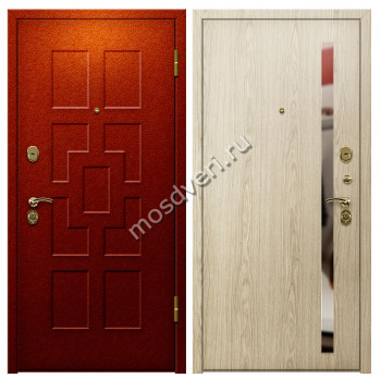 Входная дверь в квартиру открывание внутрь VDVO-05 - купить от производителя Мосдвери Входная дверь в квартиру открывание внутрь VDVO-05